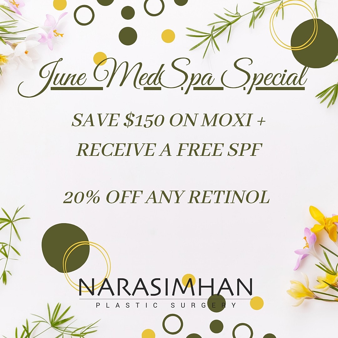 June Med Spa special offers and discounts.